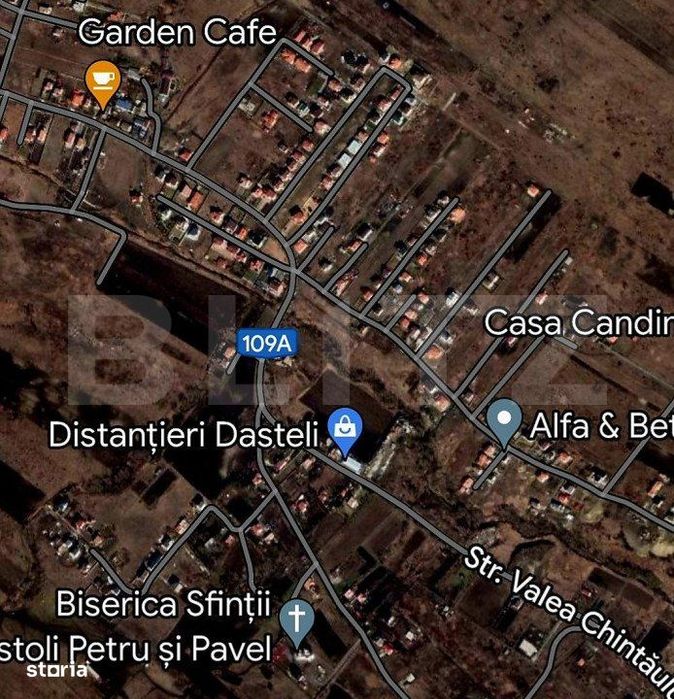Teren extravilan, 1410 mp, situat pe Valea Chintaului
