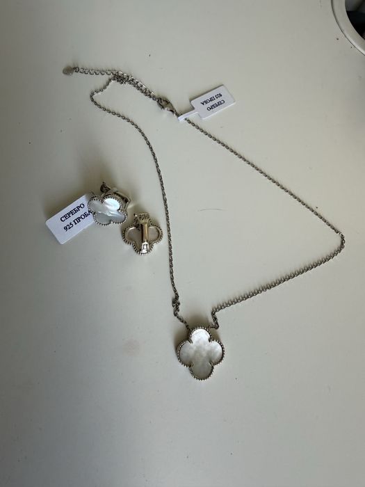 Продам комплект серебро 925 пробы VAN CLEEF