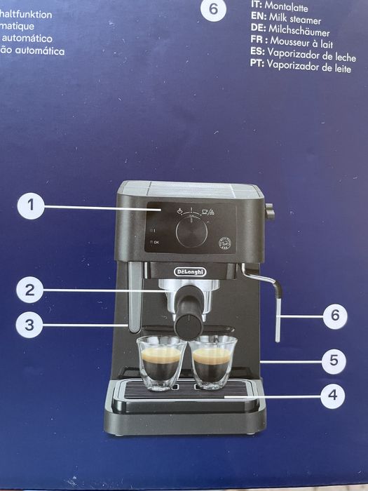 Еспресо машина Делонги кафе машина Delonghi