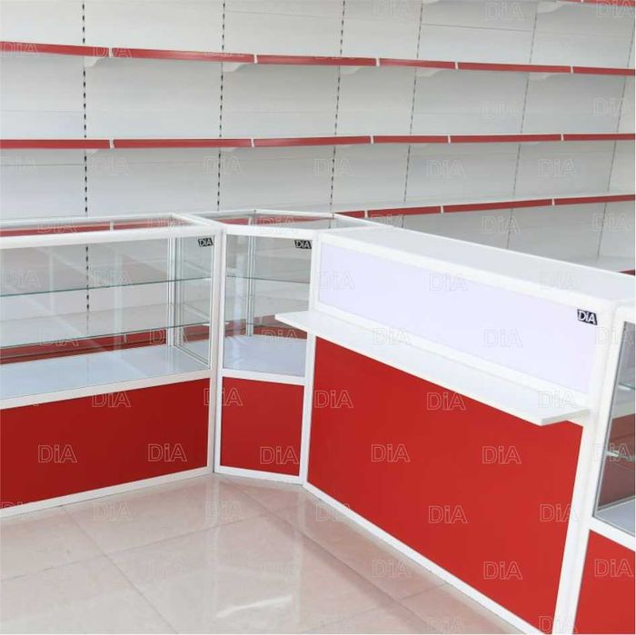 Oynaly vitrina, Акция, прилавки, savdo vitrinalar stellajlar