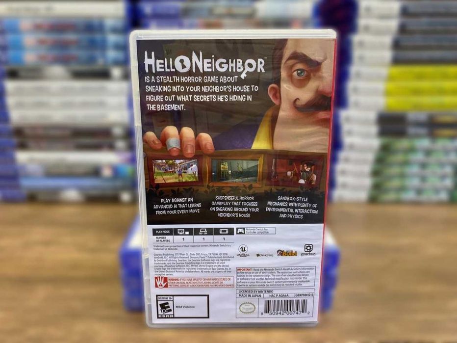 Привет, Сосед Нинтендо Свитч / Hello Neighbor Nintendo Switch
