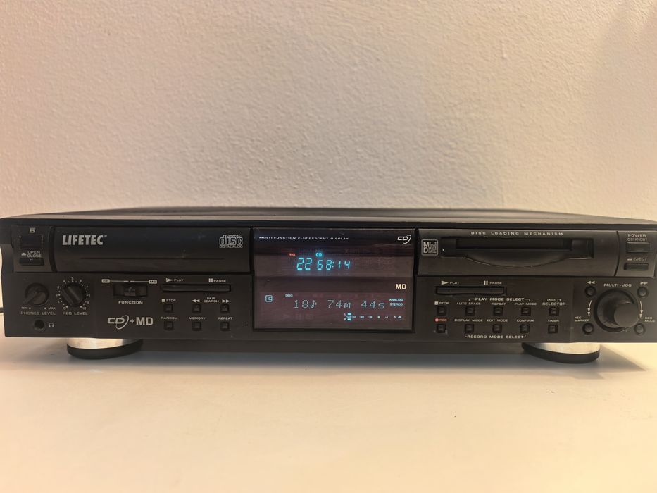 Minidisc Lifetec LT8964 CD