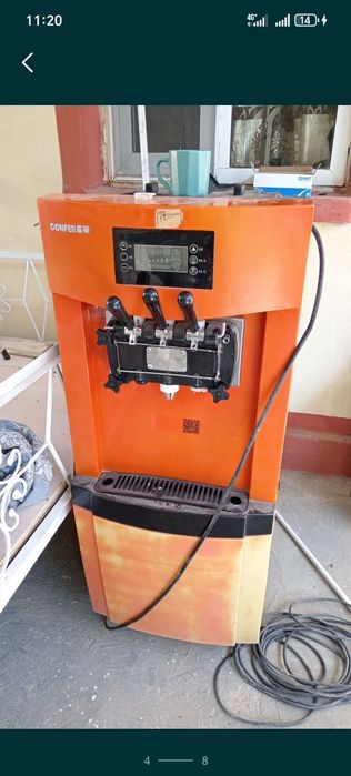 Muzqaymoq aparati frezer 220lik