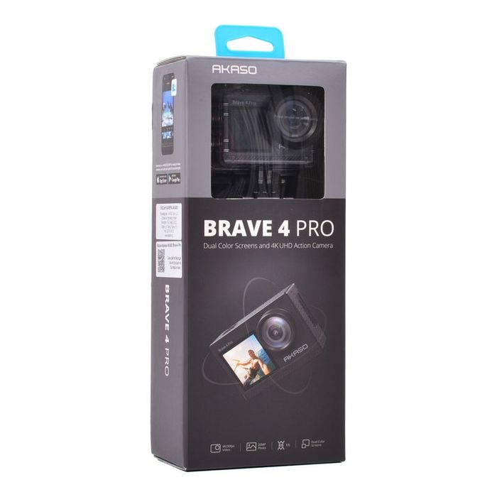 Екшън камера AKASO BRAVE 4 PRO WI-FI