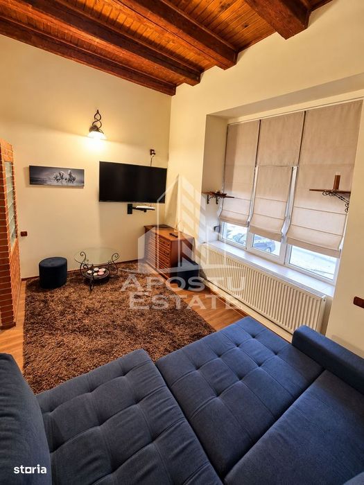 Apartment de închiriat cu 2 camere,curte si gradina,zona Iosefin