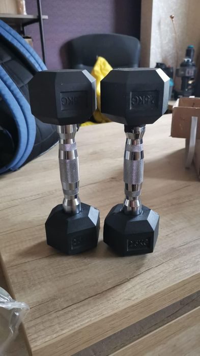 Set Gantere Hexagonale 2,5 kg