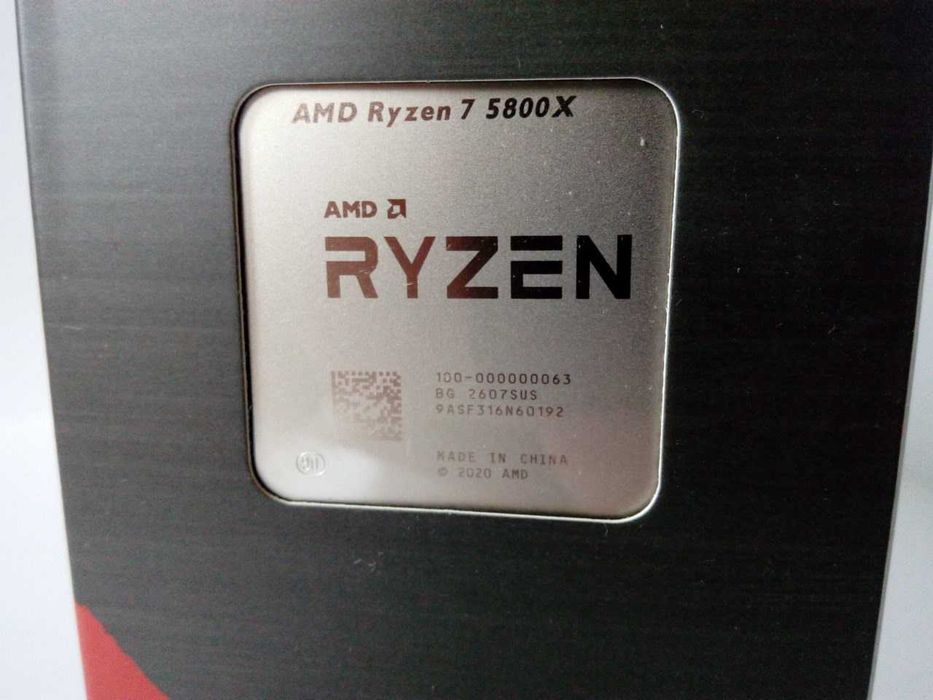 AMD Ryzen 7 5800x Новый запечатанный (BOX версия)