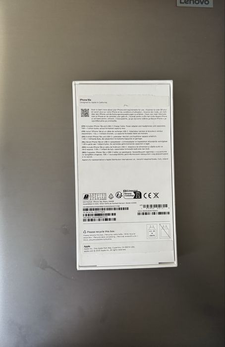 НОВ Iphone 16e 256GB