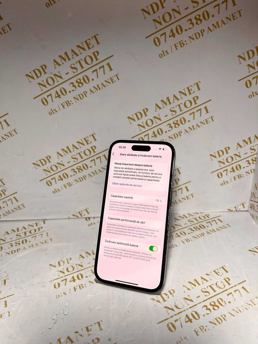 NDP Amanet Calea Mosilor 298   IPHONE 14 PRO (48348)