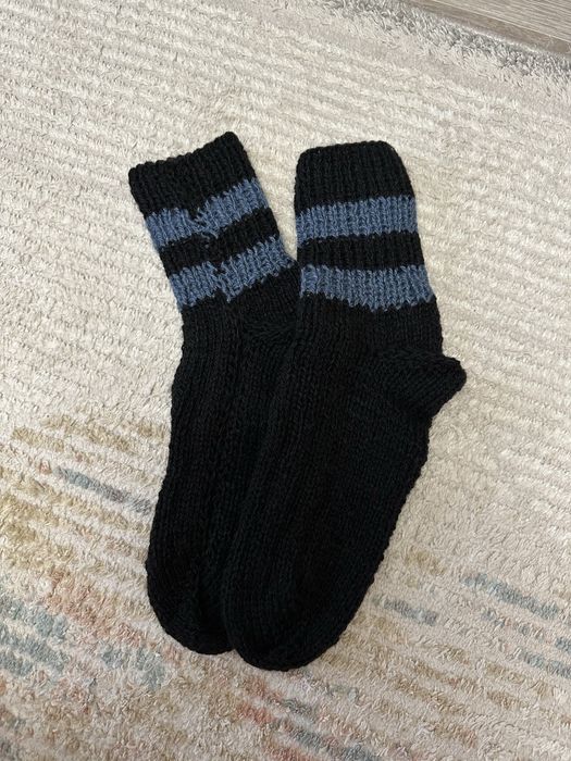 Вязанные носки ручной работы