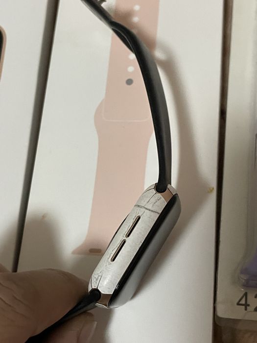 apple watch 6 44mm pink sand