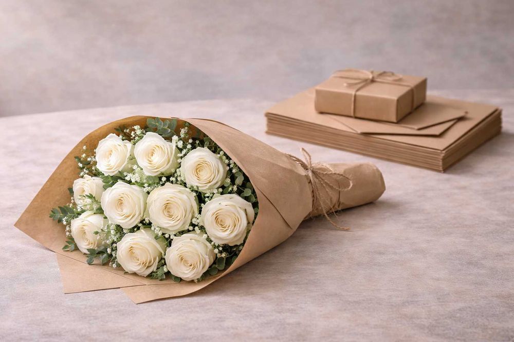 Упаковочная бумага брендированная