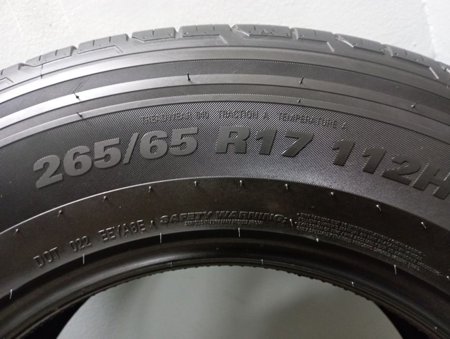 Летние шины 265/65 R17