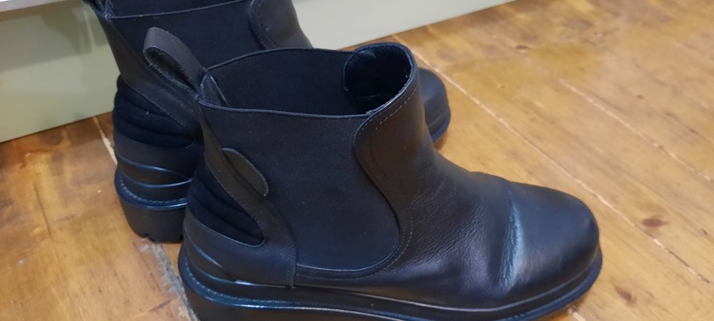 Боти BIG STAR естествена кожа,Ботуши от ЕСТЕСТВЕНА лицева кожа