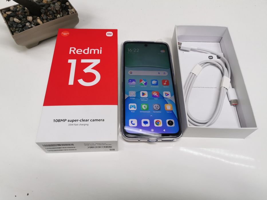 Redmi 13 6GB, 128GB ROM - Pink - Нов