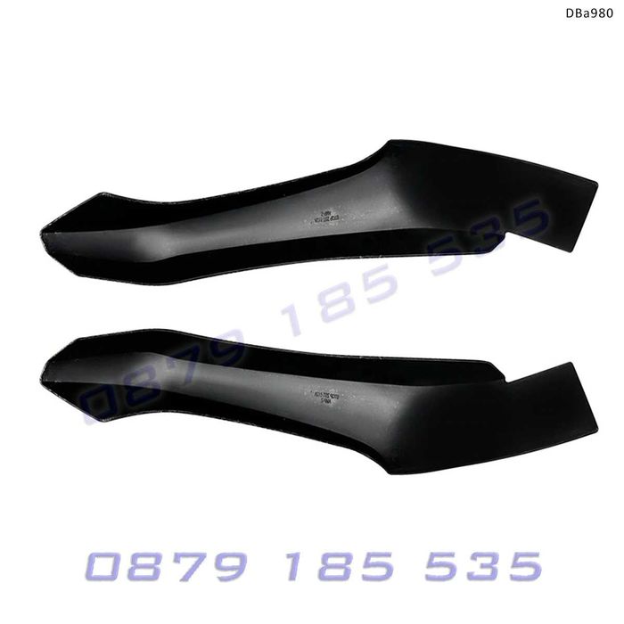 Сплитери лип добавки предна M броня BMW X3 F25 X4 F26 тунинг бмв х3 х4