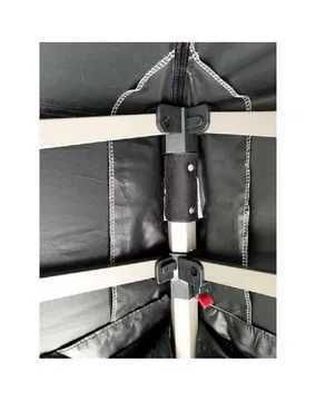 Шатра Лукс Шестоъгълна 3х3м 3х4,5м 3х6м шестоъг. крака+пружинен покрив