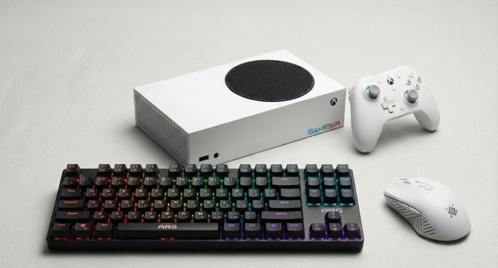 Игровая консоль Xbox Series S+Акк с играми+Геймпад GameSir+Периферия