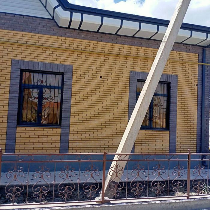 Балкон, дом, дача облицовочный кирпичом,кладка балкона uy quramiz podk