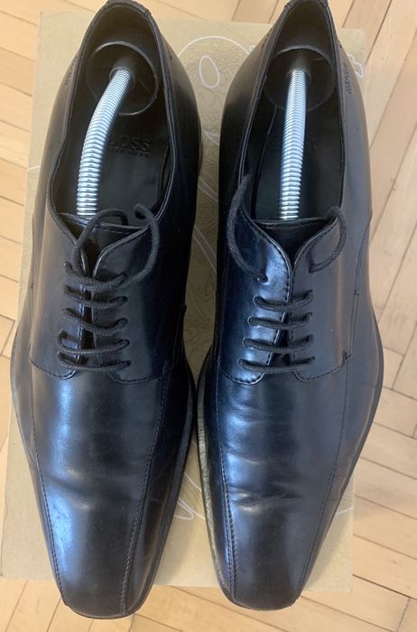 Pantofi negri piele hugo boss 42 ocazie
