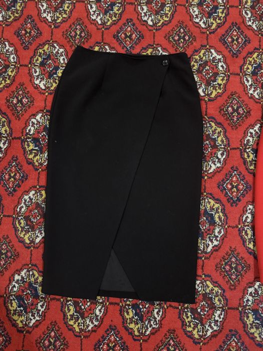 Блузка, юбка карандаш и кофточка