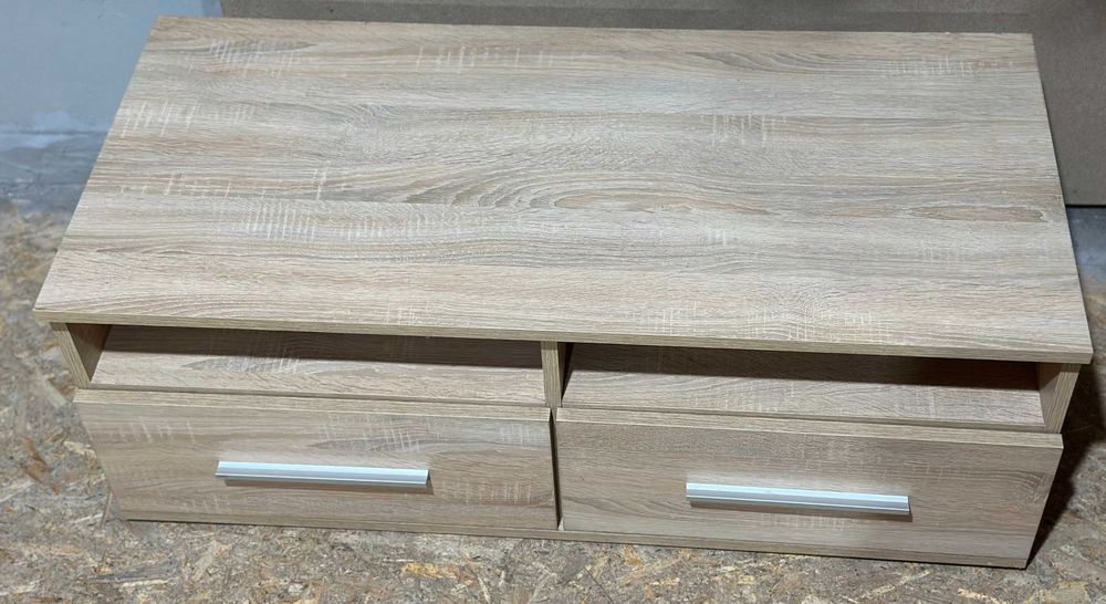 Comoda TV 110 cm pentru living; Comoda cu 2 sertare