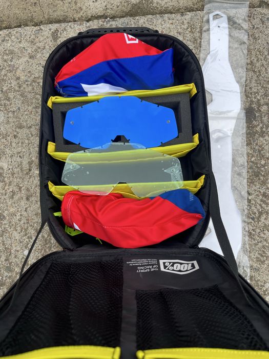 100% racecraft очила и кутия mx enduro