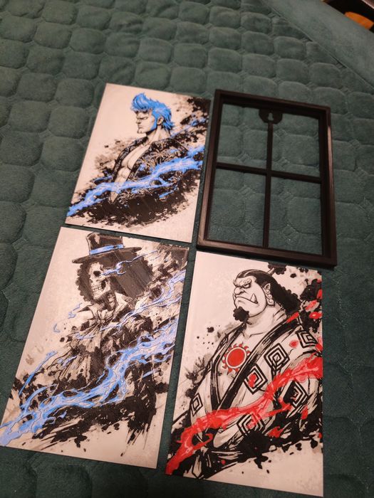 Tablouri One piece realizate 3D