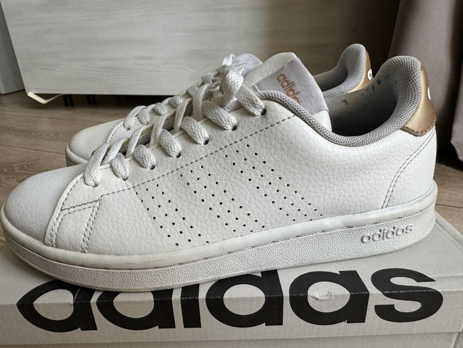 Кеды Adidas кожаные