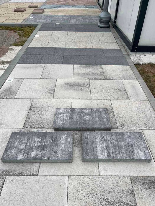 Плочи ASTI COLORI 60x30x5см, Semmelrock, цвят: графитено-бял меланж