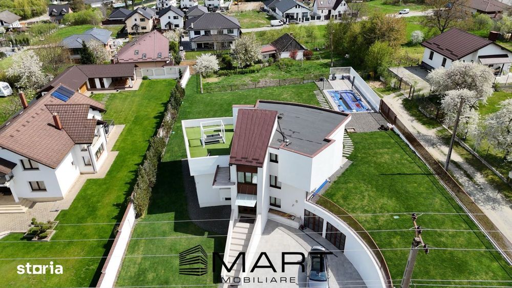 Vila de lux 5 camere +1500mp teren Cisnadie