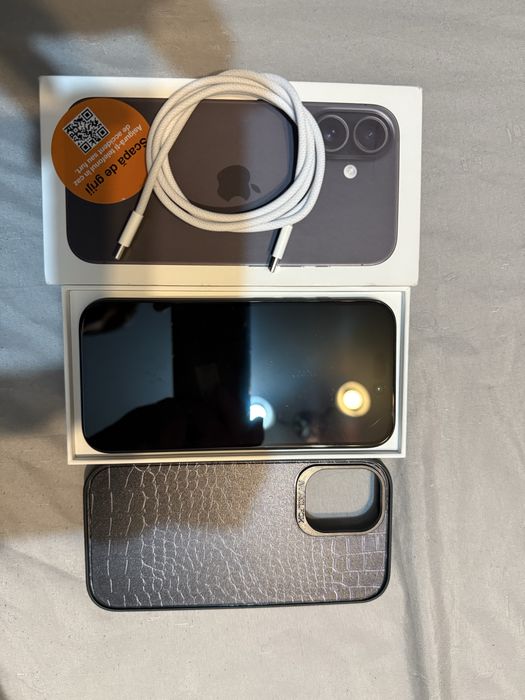 Iphone 16 nou , fullbox, 128gb , garantie+husa