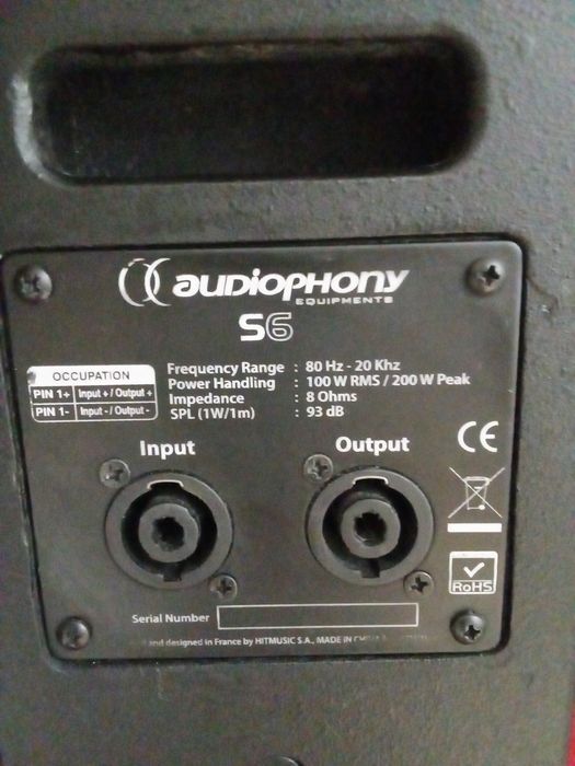 Vând boxe audiophony