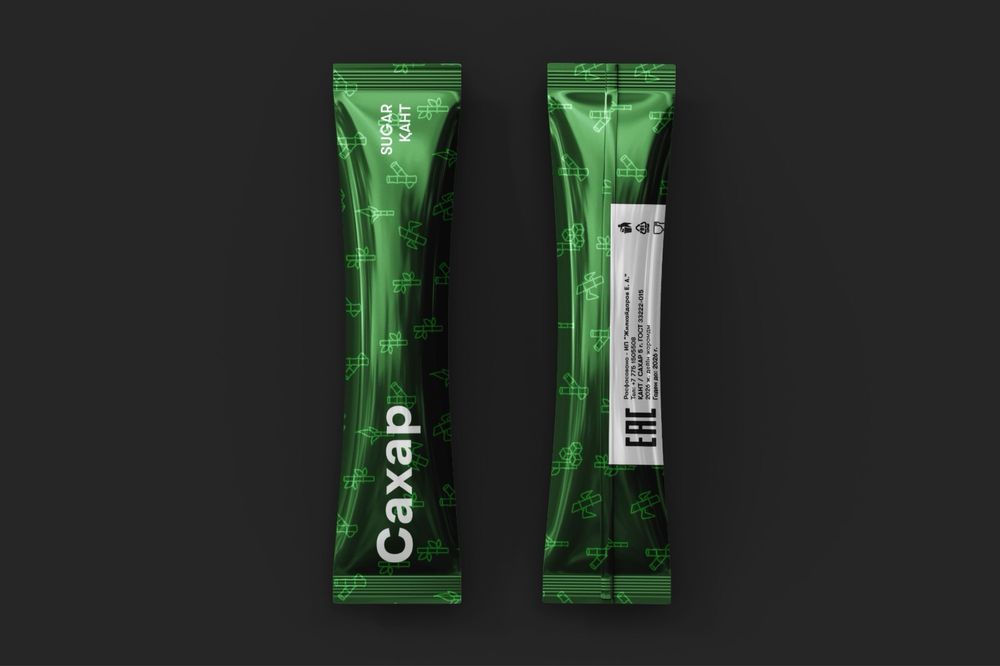 Сахар в стиках