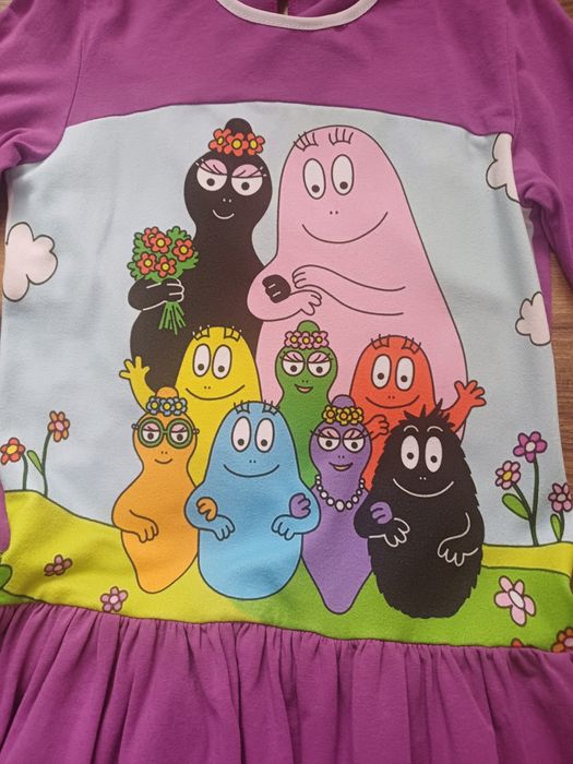 Детска рокля на барбарони