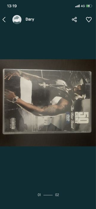 CD 50 CENT DVD senzatie
