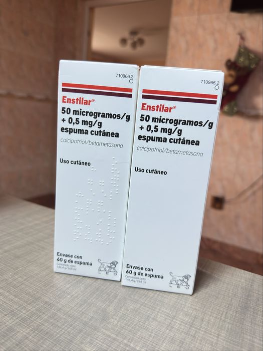 Spuma cutanata Enstilar pentru psoriazis