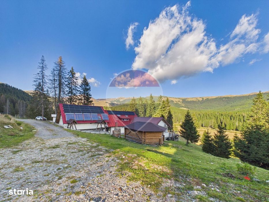 Cabana Belvedere, 10 camere, 3702 mp teren, Platoul Padina