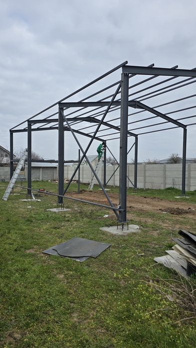Vand structura metalică 10×20-5h