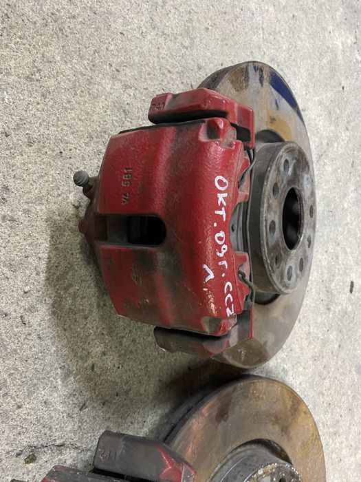 Предни спирачки октавия vrs 312мм 2009г