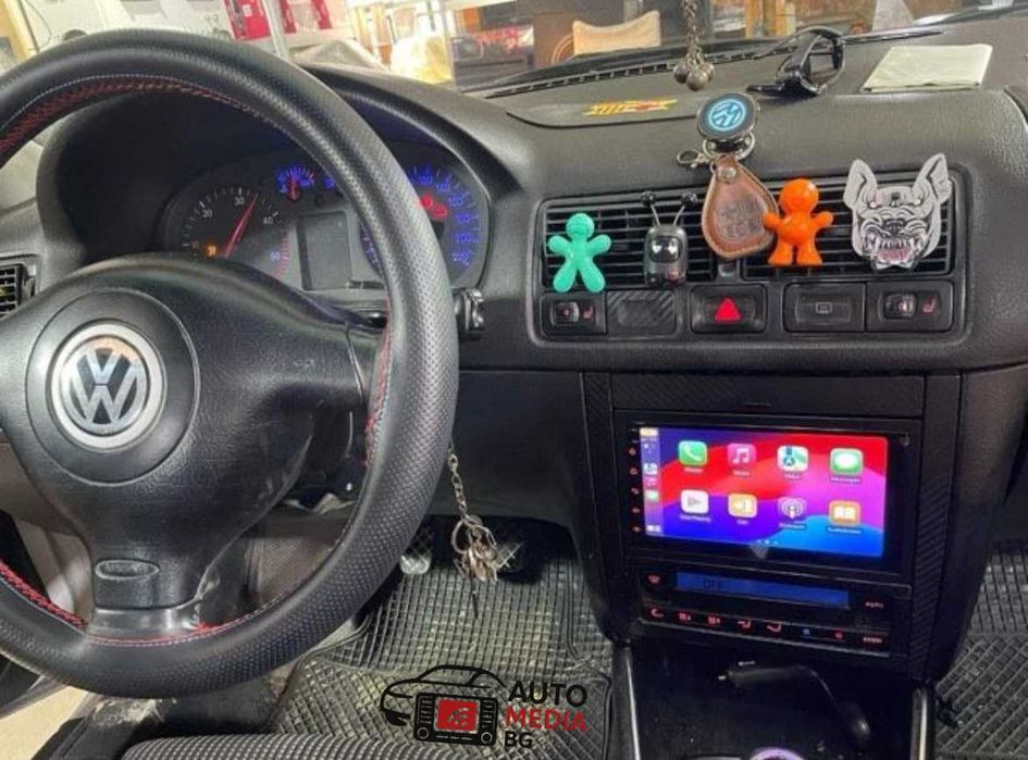Мултимедия универсална 7 инч| Carplay & Android Auto | 4 RAM/32 ROM |Android 13.0 | Бонус камера!