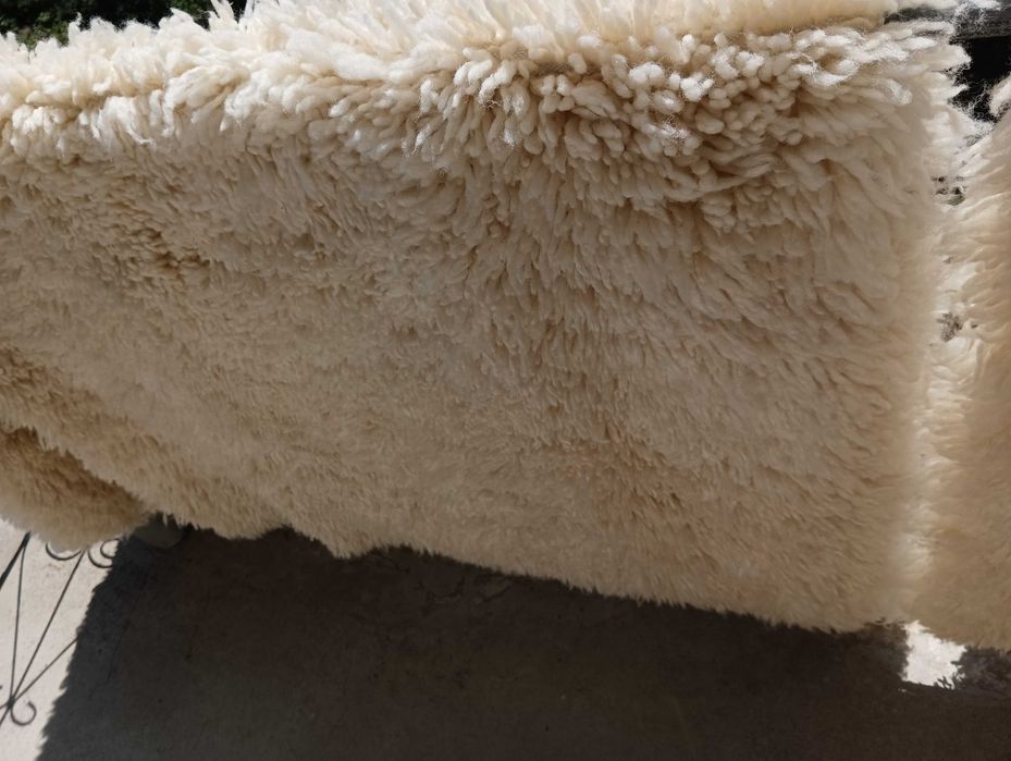 Нов нови китеник и губер губери китеници одеяло от естествена вълна