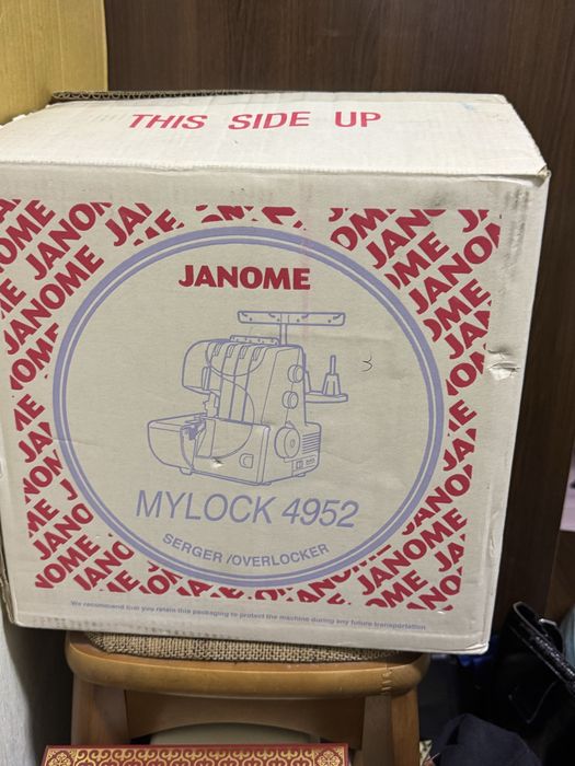 Оверлок JANOME MYLOCK4952 новый
