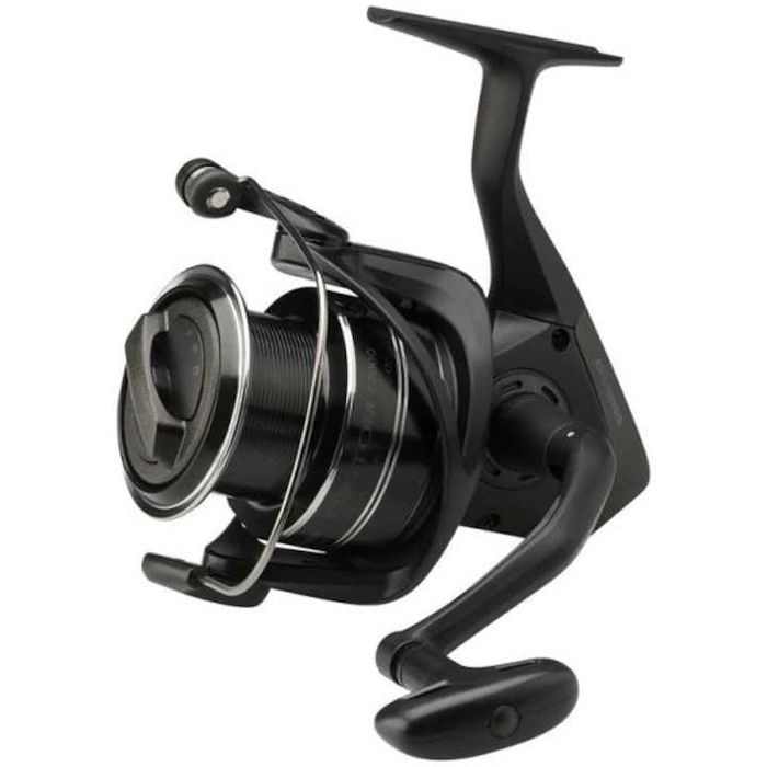 Set 3 lansete crap Okuma 3seg Custom Black 3.90m/3.5lb si 3 mulinete Okuma Custom 7000