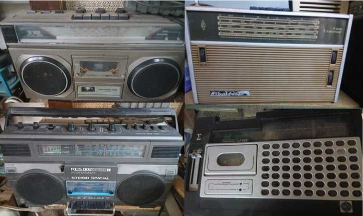 Lot 26 piese-gramofon-radiouri vechi-televizor Sport