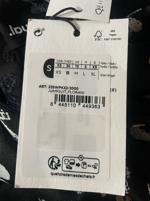 Salopeta Desigual masura S noua cu eticheta