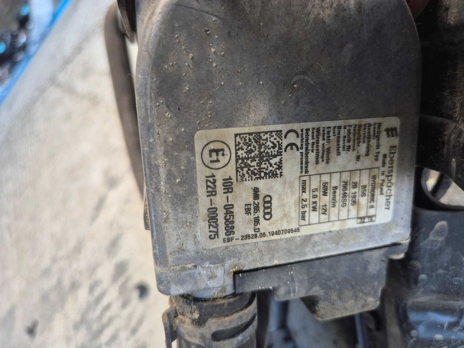 Incalzire auxiliara WEBASTO Audi A4 A5 8W0265081K 4M0265105D