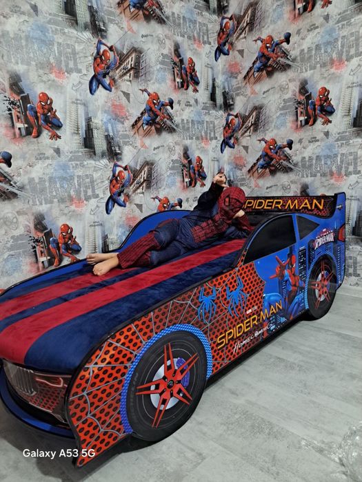 bolalar uchun mashina krovat