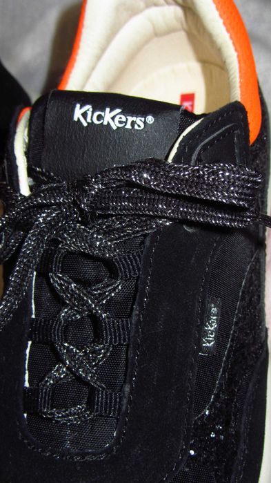 KICKERS нови маратонки с естествена кожа 37 номер, стелка 23,7 см