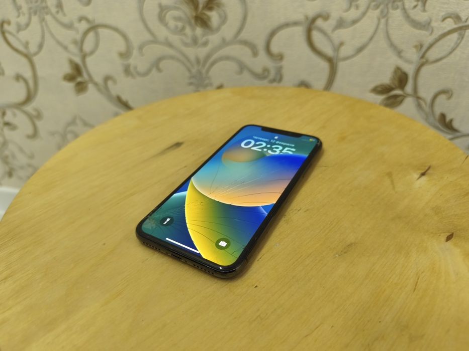 iPhone X,состояние трещины